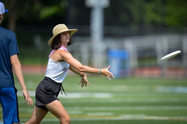 2021 Capital Ultimate Camp Thursday activities. Greenbrier Park, Arlington, VA
